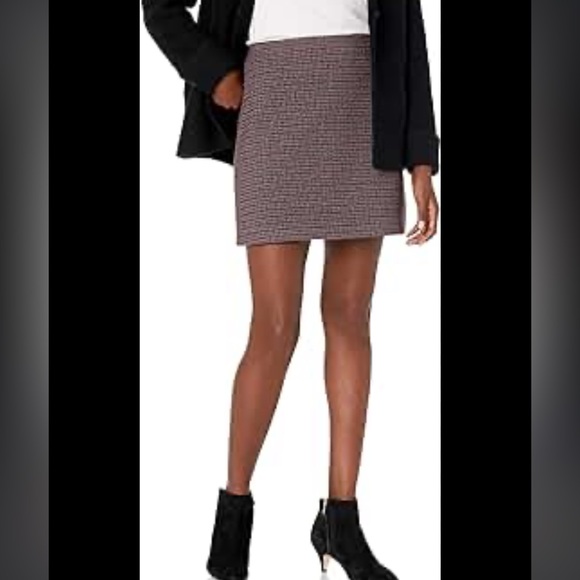 Theory High Waist Mini Skirt size 4 60s 80s print retro look - Picture 3 of 11